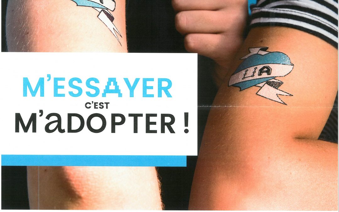 M’essayer c’est m’adopter