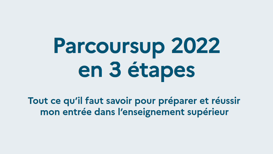 Parcoursup : la formulation des vœux, c’est bientôt !