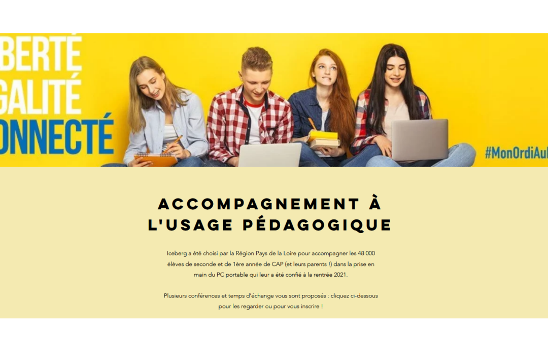 #MonOrdiAuLycée – Accompagnement à l’usage pédagogique