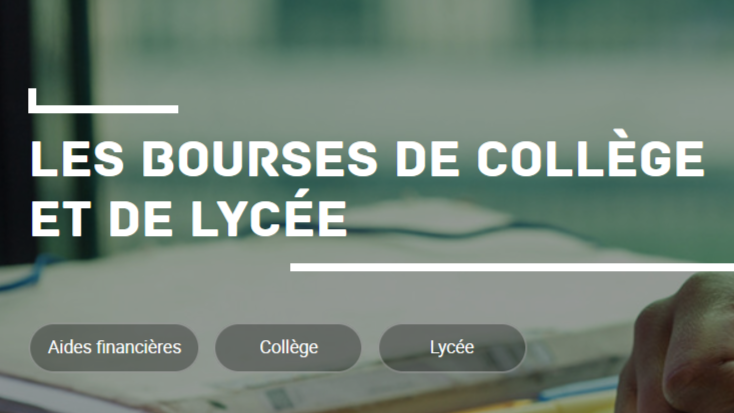 Demande bourse lycée