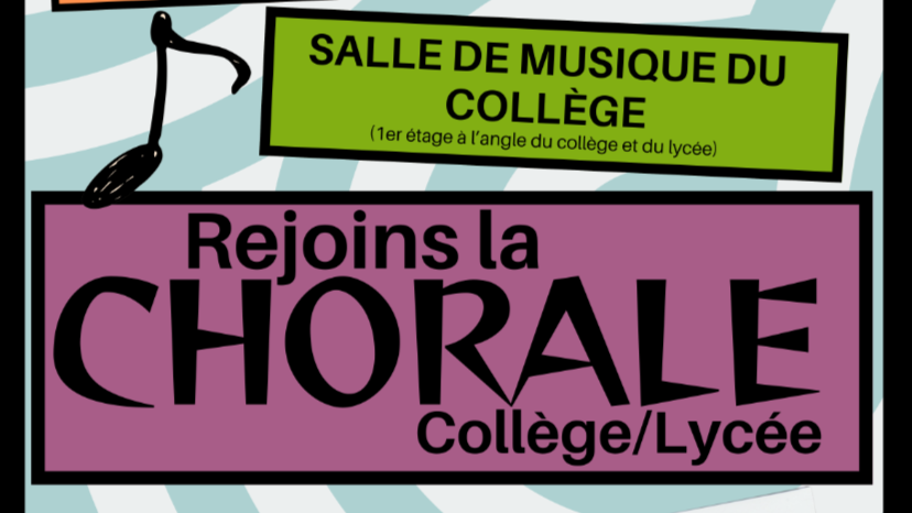 Chorale au lycée / collège